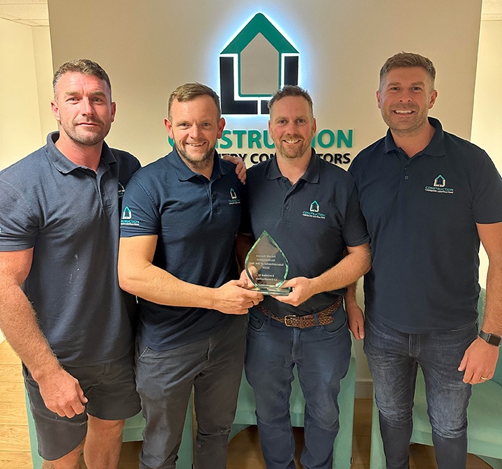 LJC Barratt Home Northampton subcontractor of the year 2024